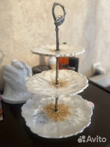 Фруктовница из эпоксидной смолы