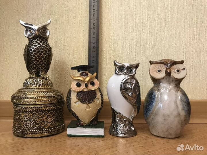 Совы и другие фигурки