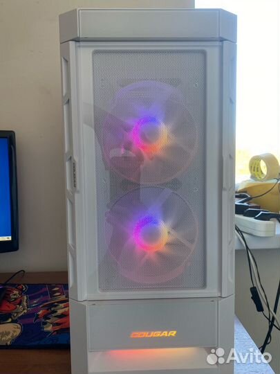 Игровой пк ryzen 5 1600,rx570 4gb, 16гб ram