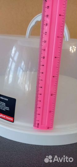 Тортница/поднос/форма для торта с крышкой и ручкой