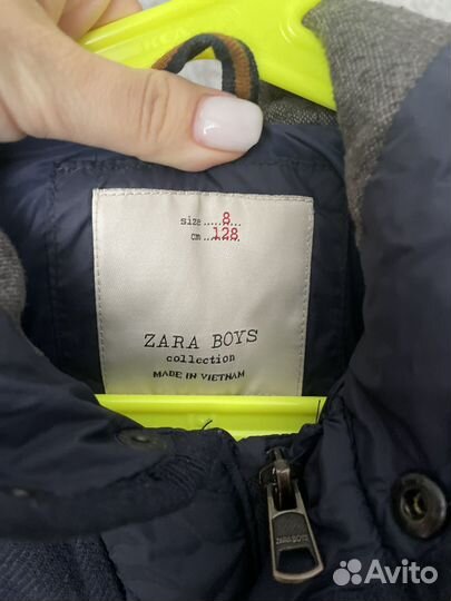 Куртка zara 128