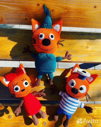 Вязаные игрушки ручной работы