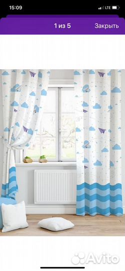 Шторы в детскую