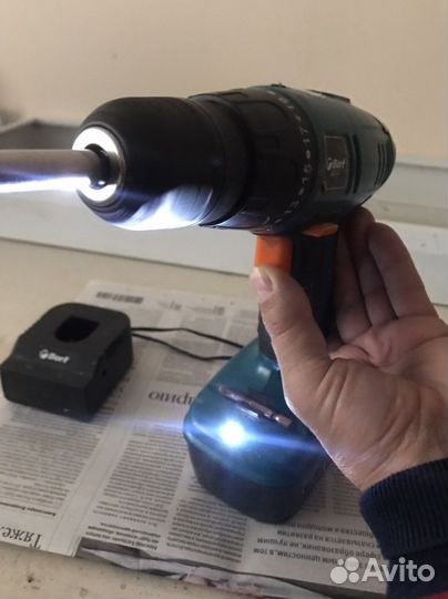 Аккумуляторная дрель