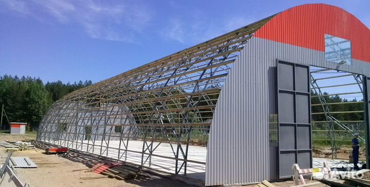 Строительство ангаров складов Ремонт ангаров