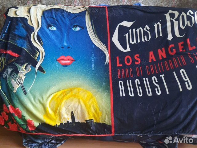 Плед / покрывало/одеяло Kiss Guns n rouses объявление продам