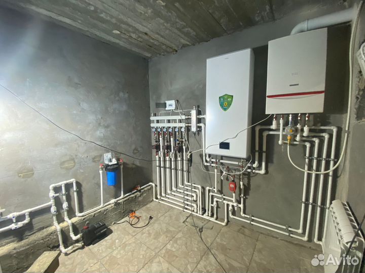 Монтаж систем отопления