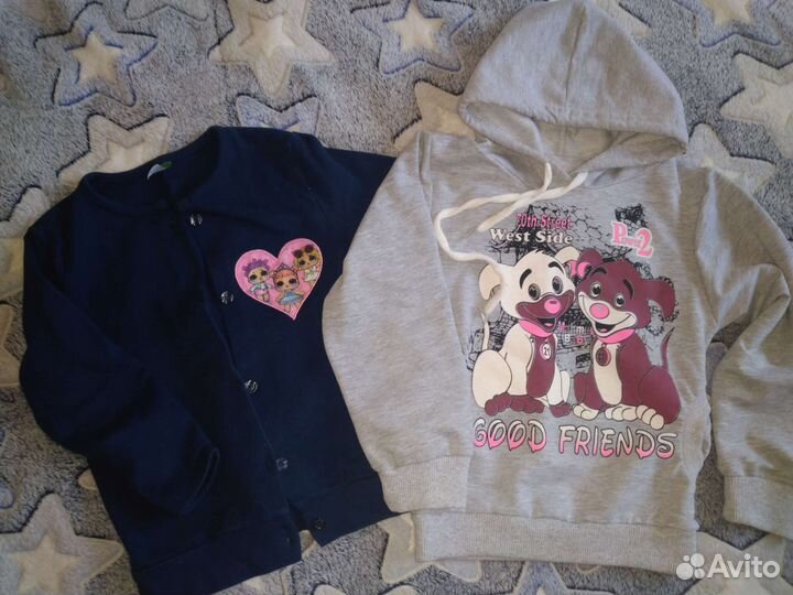 Вещи пакетом для девочки/на выбор