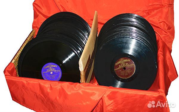 Грампластинки патефон