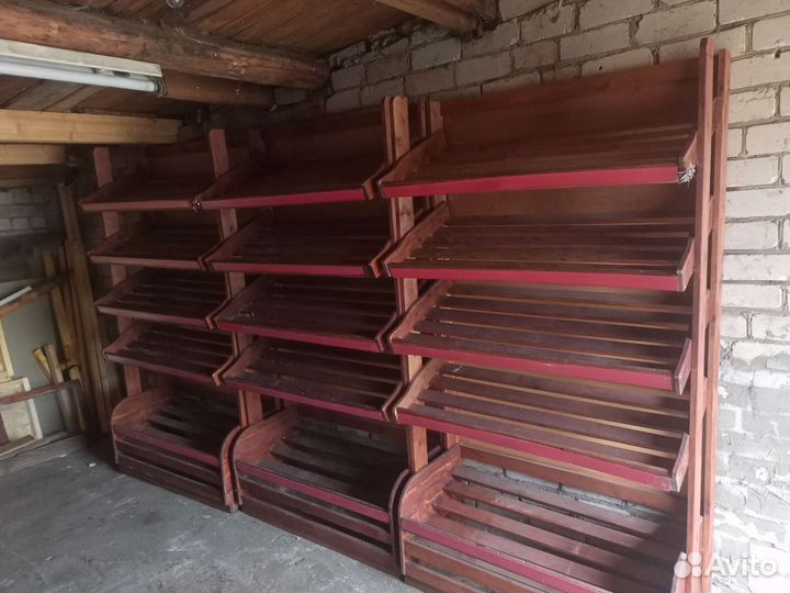 Полки и стеллажи бу