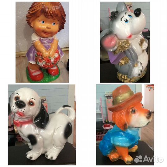 Садовые фигуры, копилки