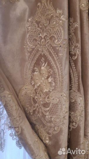 Комплект шторы и тюль