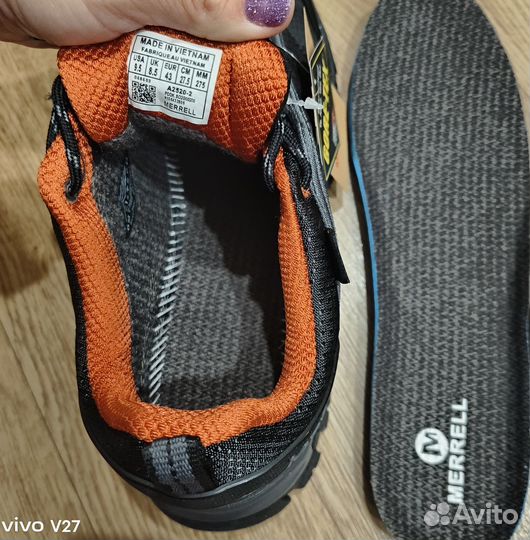 Кроссовки новые Merrell Vibram gore-tex Термо