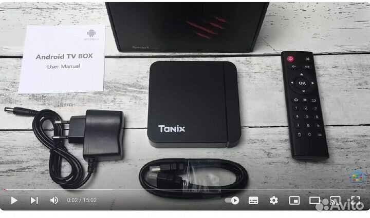 Tanix W2 4/32GB Бесплатно 700 TB Каналов Прокачен