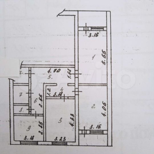3-к. квартира, 75,9 м², 8/10 эт.