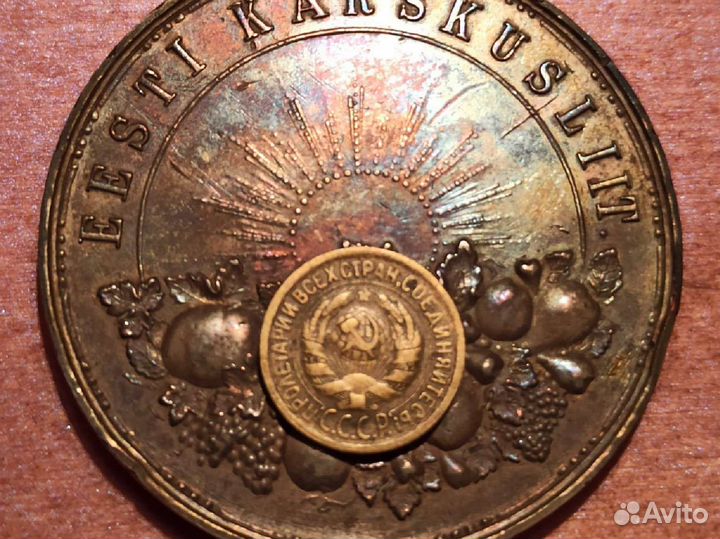 Медаль за Трезвость 1837 г. (Уткин) региональная