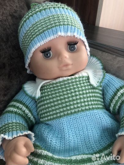 Кукла Реборн девочка мягконабивная 60 см