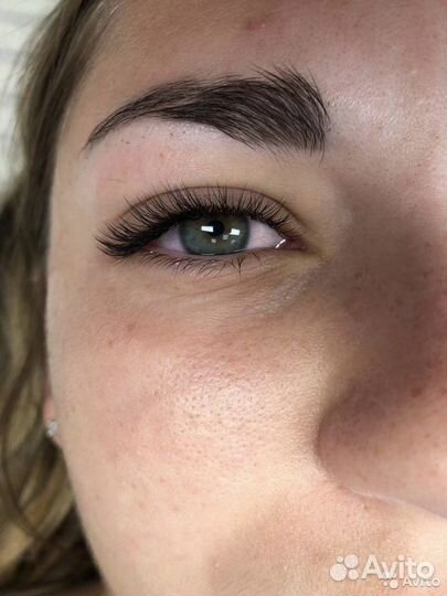 Наращивание ресниц на дому