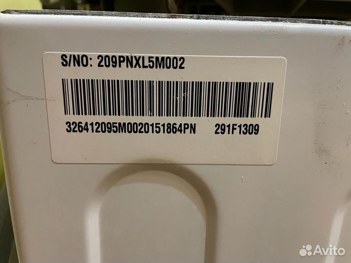 Клапан подачи воды для стиральной машины lg