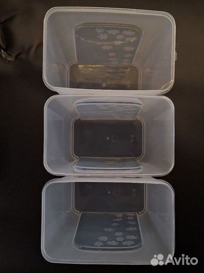 Контейнер для сыпучих продуктов 3 шт