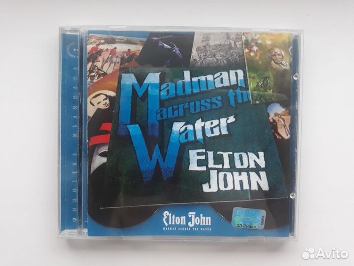 CD рок-музыка (Jack White, Santana, Elton John.)