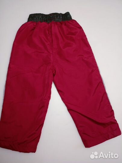 Штаны теплые с флисом 92