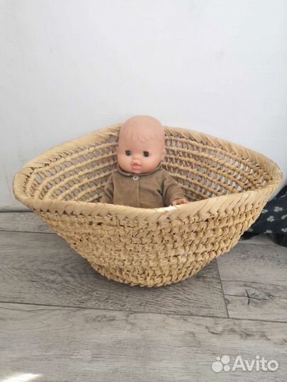 Корзина плетёная СССР