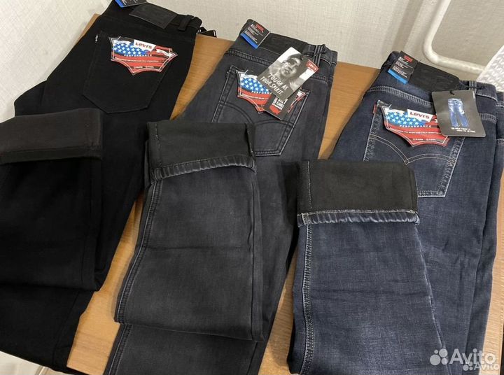 Джинсы Levis утепленные флисом убийцы конкурентов