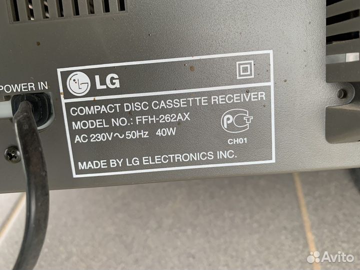 Музыкальный центр lg