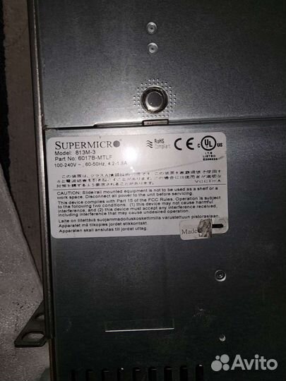 Сервер supermicro(xeon 2470v2 *2,128gb)