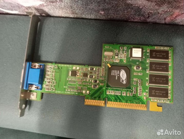 AGP ретро видеокарта