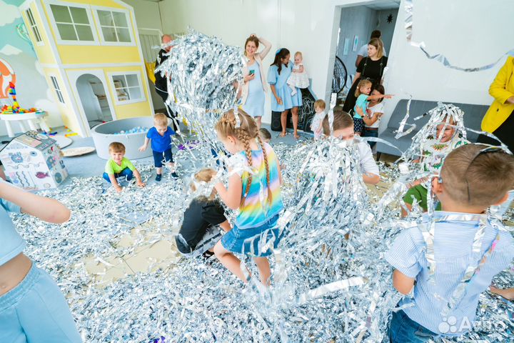 Детский игровой домик деревянный