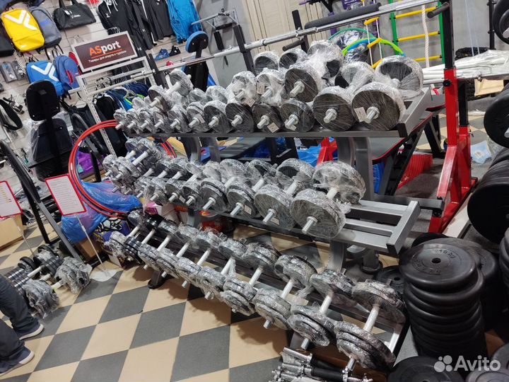 Гантели разборные sport