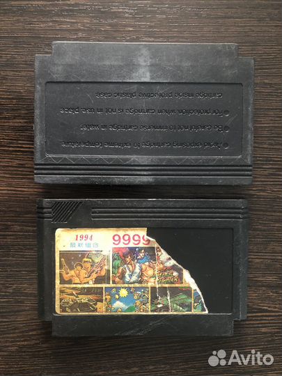 Картриджи для dendy