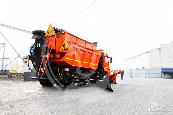 Кдм аду 8.0 на базе самосвала камаз 65115