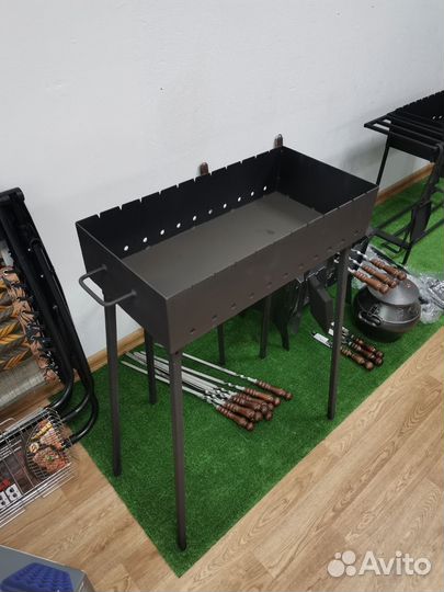 Мангал разборный 3 мм окрашенный