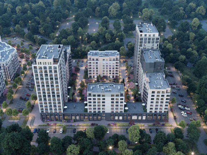 2-к. квартира, 65 м², 3/18 эт.