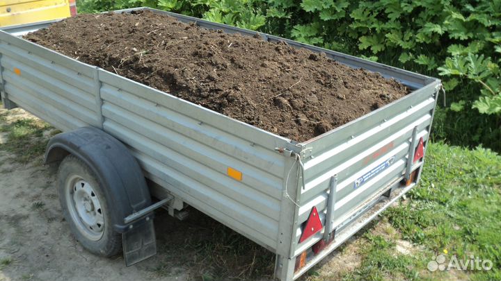 Навоз перегной опилки