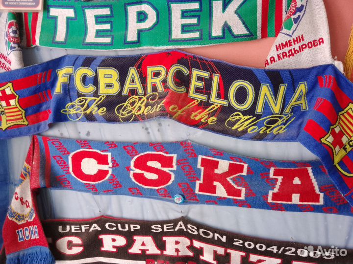 Мужской шарф барселона