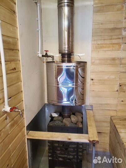 Баня на дровах