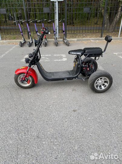 Электро байк, электроскутер, трицикл от компании w