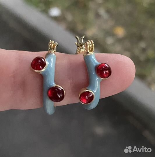 Серьги бижутерия