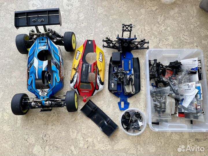 Losi 8 ight 3.0 1/8 шасси нитро багги