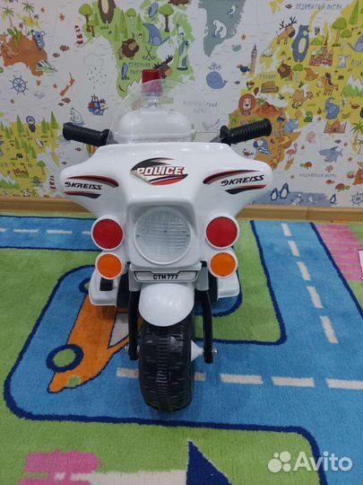 Детский мотоцикл на аккумуляторе бу