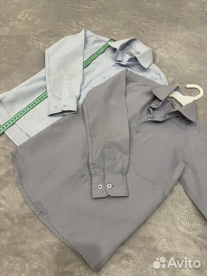 Рубашки на мальчика 6-7 лет