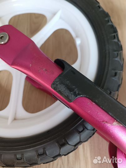 Беговел cruzee ultralight Eva розовый