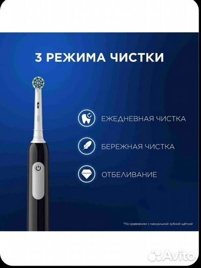 Электрическая зубная щётка oral b pro 1 series