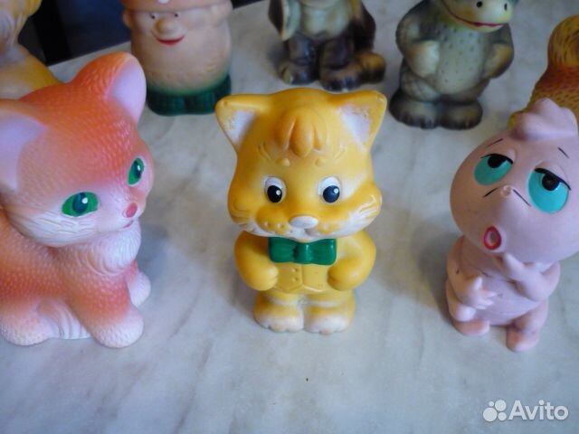 Резиновые игрушки СССР 8 шт. (за все)