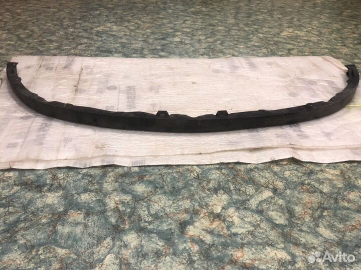 Спойлер переднего бампера Renault Logan 2 Sandero