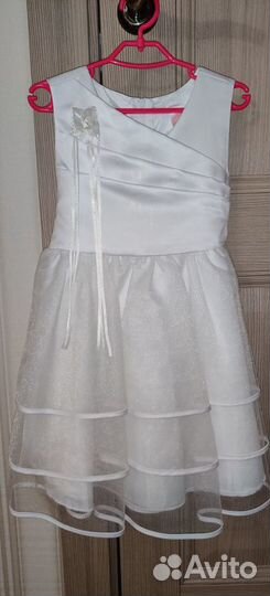 Платье праздничное 104+